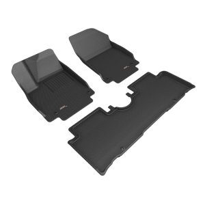Hyundai Ioniq 5 Floor Mat Set - 3D MAXpider - Kagu - Black - `25-`26